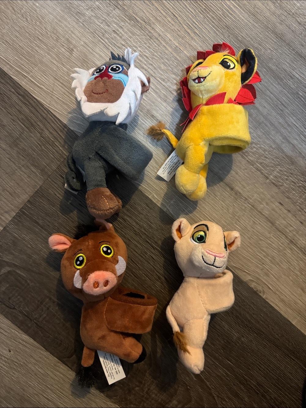 The Lion King Disney x Bulsitoy set of 4